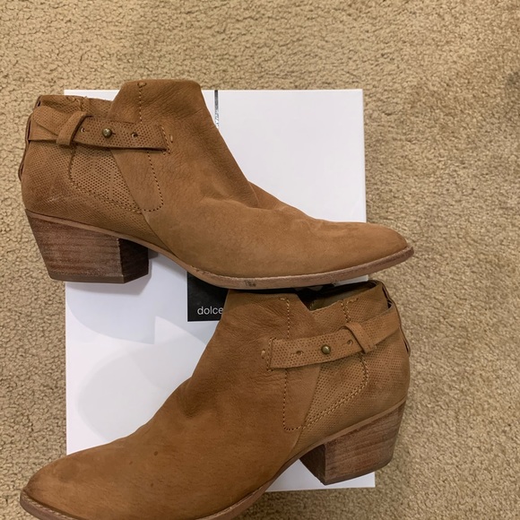 Dolce Vita sierra ankle bootie size 10 brown /tan - Picture 3 of 6